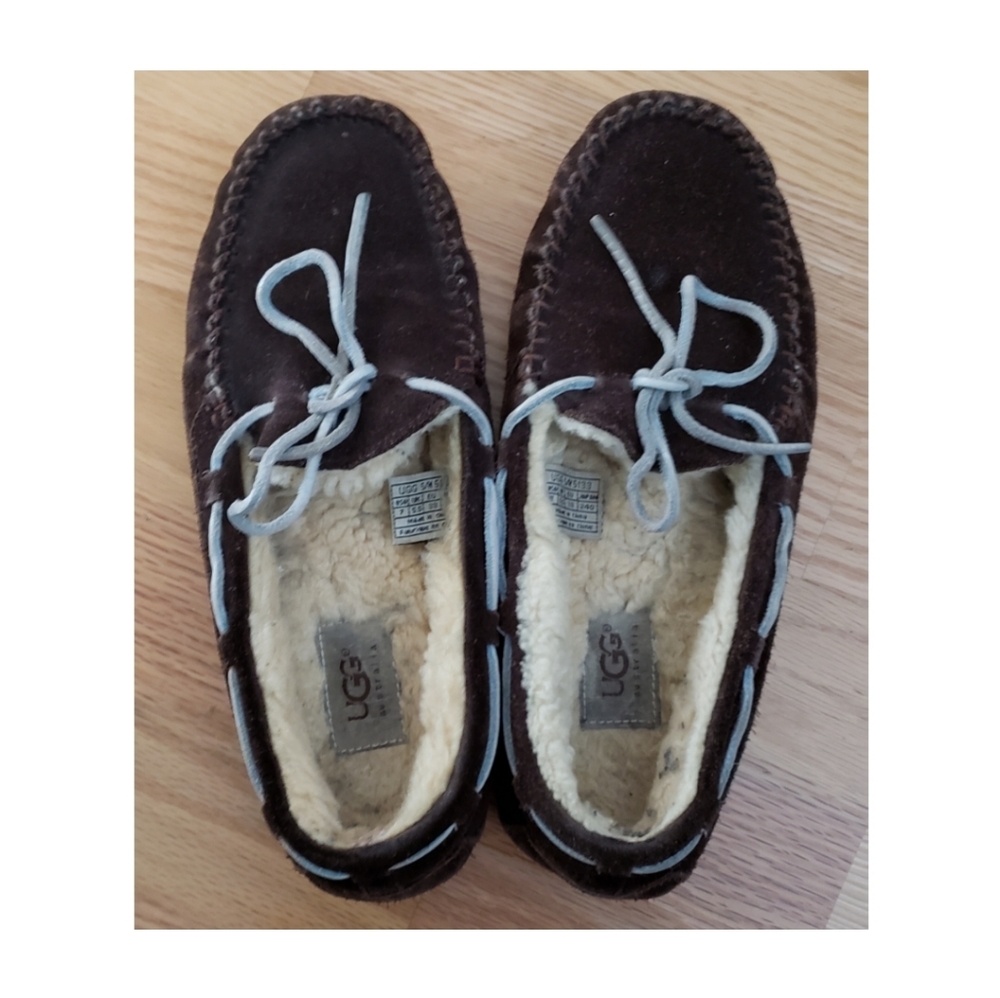 UGG sherpa slippers.